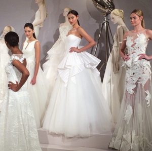 Tony Ward Brides at Kleinfeld Bridal in New York