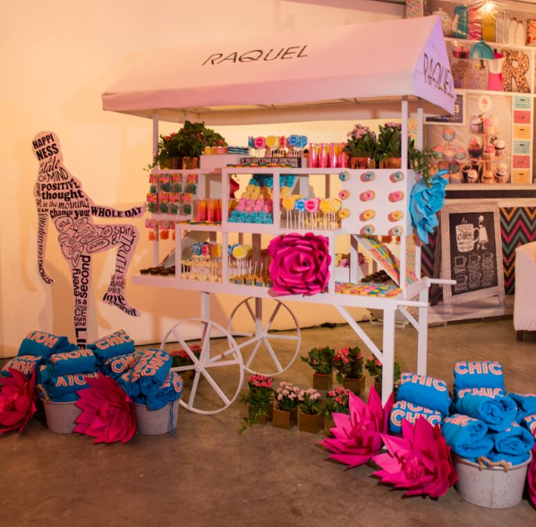 holy chic Batmitzvah dessert cart