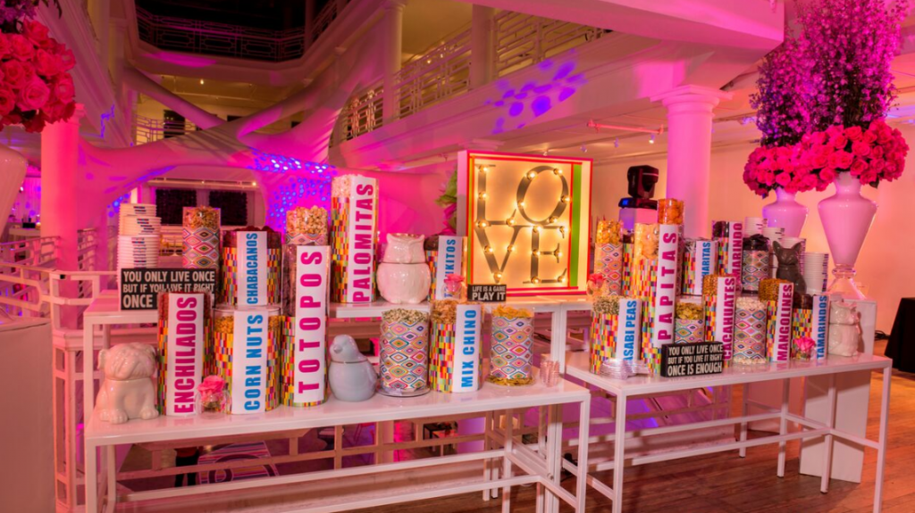 holy chic Batmitzvah snack bar
